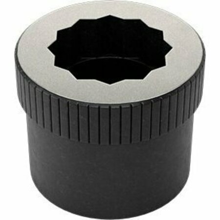 BSC PREFERRED Alloy Steel Socket Nut 6-32 Thread Size 92066A007